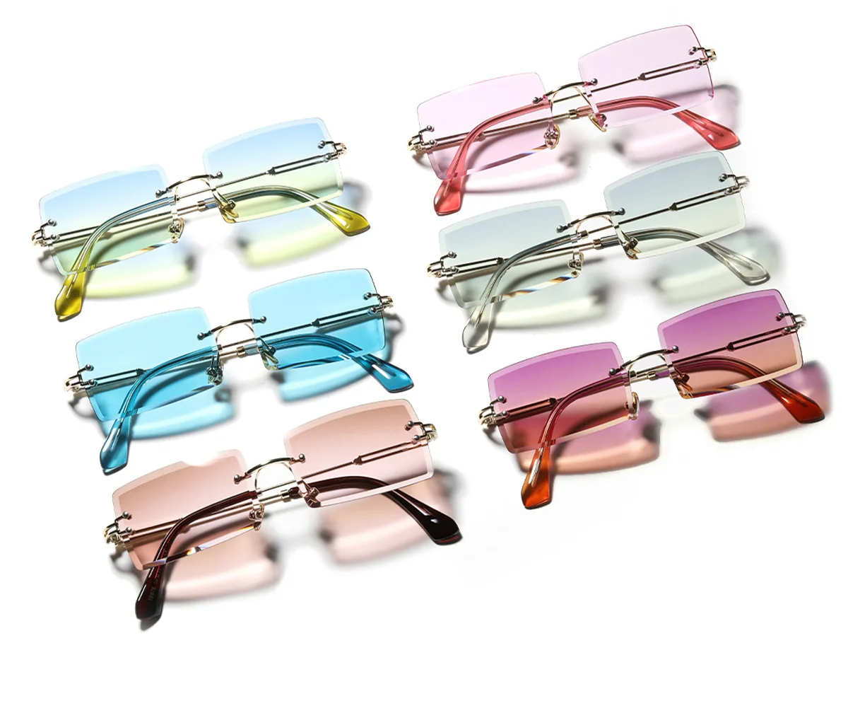18976 New 19 Colors Rimless Square Transparent Vintage Sun Glasses Sunglasses For Women Men 2021
18976 New 19 Colors Rimless Square Transparent Vintage Sun Glasses Sunglasses For Women Men 2021