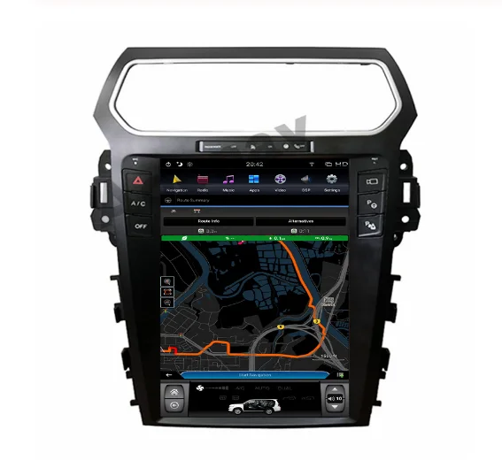 12.1 inch Touch Screen Radio GPS navigation For FORD Explorer 2011-2019 DVD player vertical screen Android support carplay, Black
12.1 inch Touch Screen Radio GPS navigation For FORD Explorer 2011-2019 DVD player vertical screen Android support carplay, Black