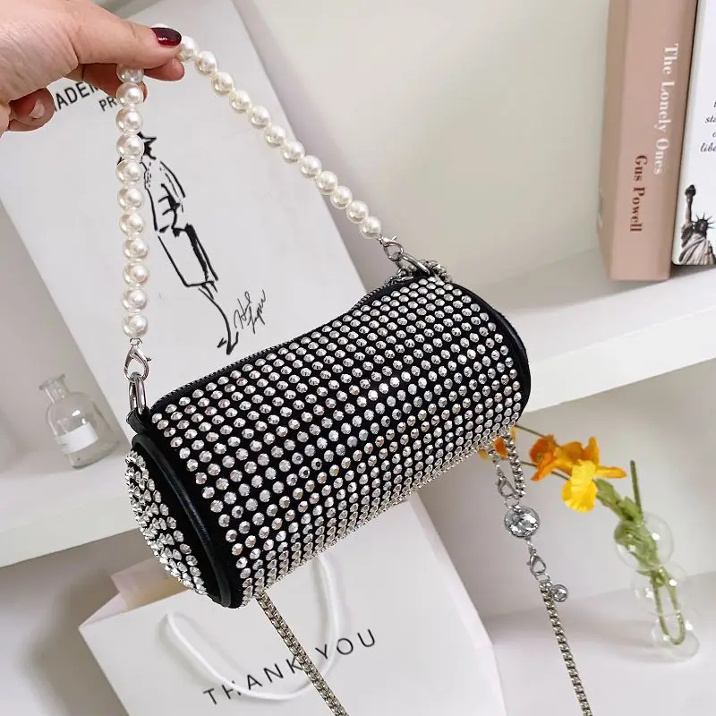 2022 New Fashion Ladies Handbags Diamond Rhinestone Wallets Handbags Women's Barrel Handbags, Customized color
2022 New Fashion Ladies Handbags Diamond Rhinestone Wallets Handbags Women's Barrel Handbags, Customized color