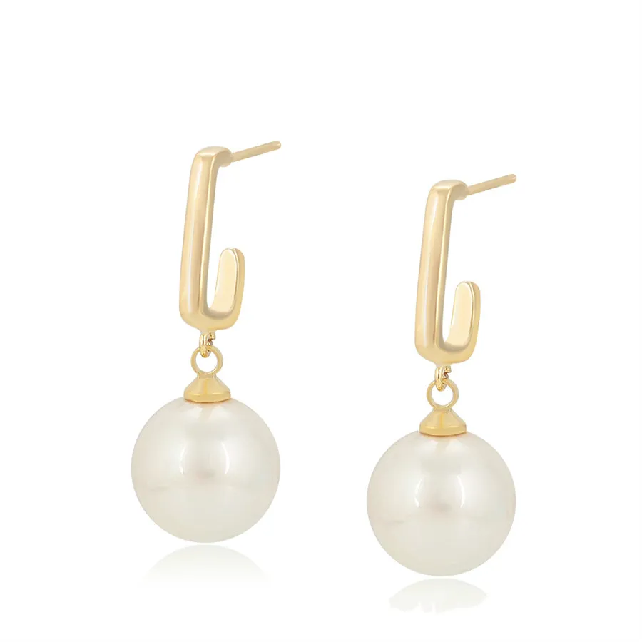 E-1608 Xuping Jewelry Elegant Fashion Light Luxury The new 14K Gold Shell Bead Small Pendant Earrings
E-1608 Xuping Jewelry Elegant Fashion Light Luxury The new 14K Gold Shell Bead Small Pendant Earrings