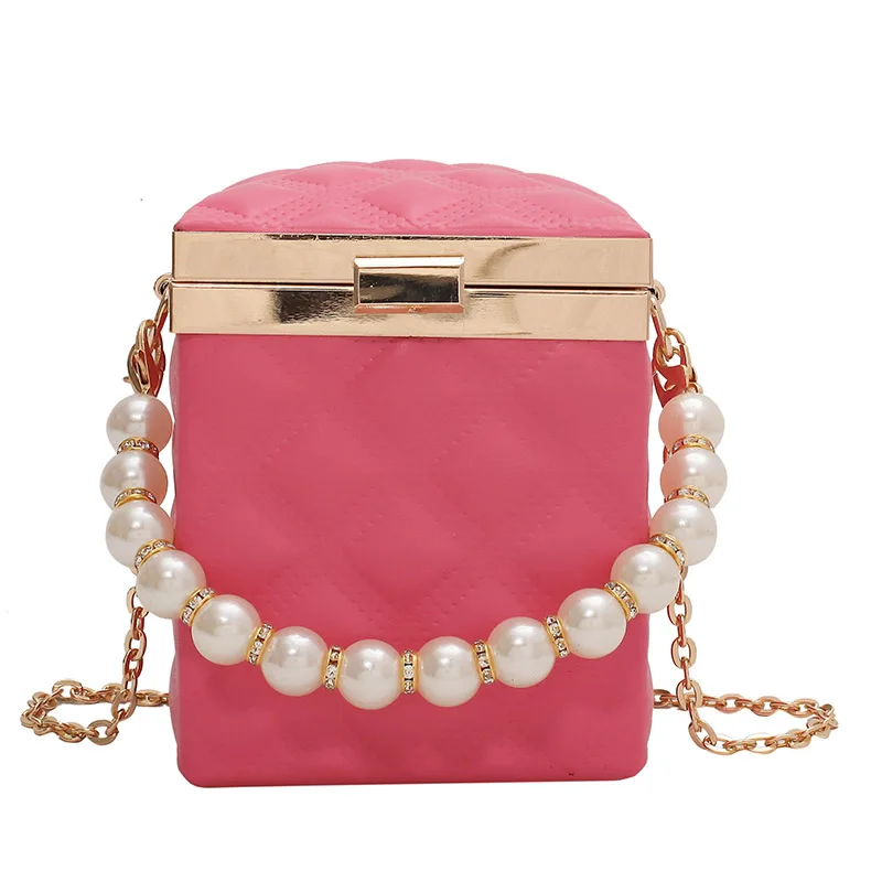 Pearl handbag women's 2021 new fashion retro chain one shoulder slung Bucket Bag, Optional
Pearl handbag women's 2021 new fashion retro chain one shoulder slung Bucket Bag, Optional