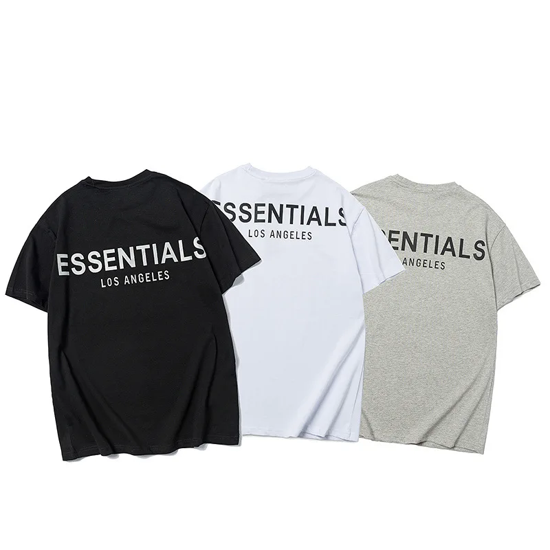 High quality Street essentials casual Fear of god reflective short-sleeved T-shirt Men's shirts, Customized colors
High quality Street essentials casual Fear of god reflective short-sleeved T-shirt Men's shirts, Customized colors