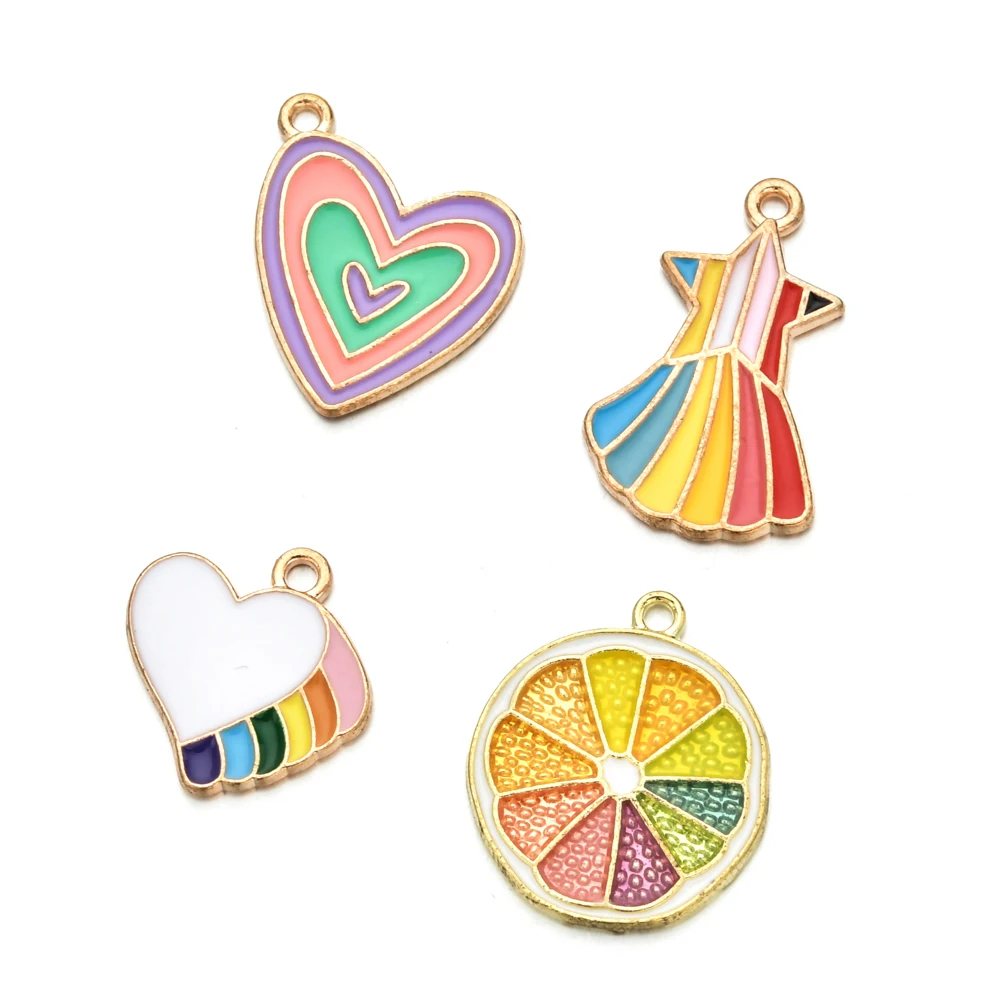 Fashion Cute color heart lemon meteor drop oil enamel alloy charms for handmade jewelry making finding, Picture
Fashion Cute color heart lemon meteor drop oil enamel alloy charms for handmade jewelry making finding, Picture