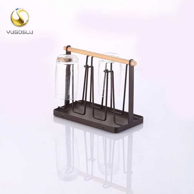 New Iron Metal Craft Japanese Upside-down Cup Drain Rack Glass Hanger Shelf Container Cup Drying Holder Kitchen Accessories, Color
New Iron Metal Craft Japanese Upside-down Cup Drain Rack Glass Hanger Shelf Container Cup Drying Holder Kitchen Accessories, Color
