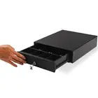 manual touch cash register manufacture mini drawer lock box rj 11 300mm cashier box