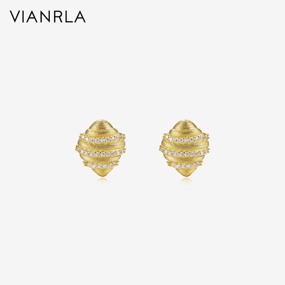 VIANRLA Silver Earring Jewelry Stone Croissant Earrings Fashion Women's Jewelry Laser Custom Logo
VIANRLA Silver Earring Jewelry Stone Croissant Earrings Fashion Women's Jewelry Laser Custom Logo