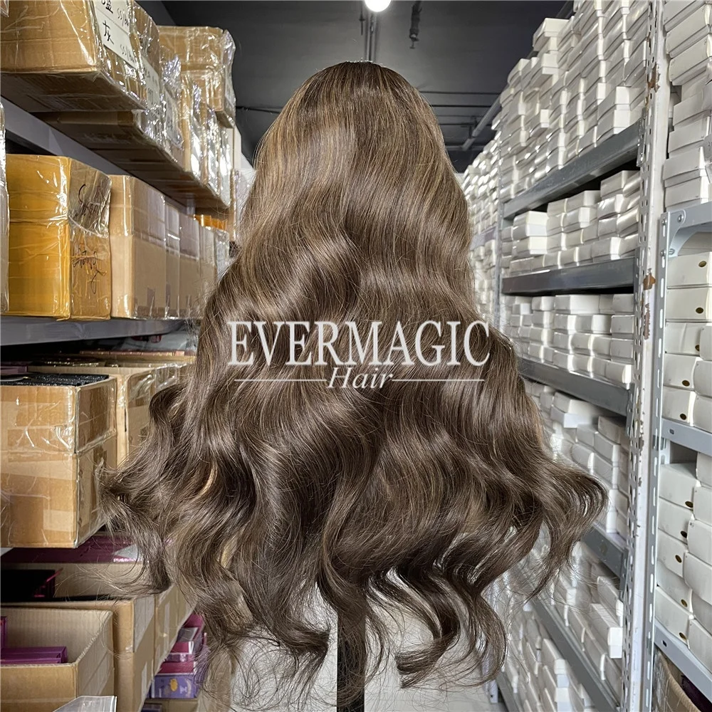 European hair brown balayage hair wigs 13*6 lace front wigs with bleached knots highlight&ombre human hair wigs
European hair brown balayage hair wigs 13*6 lace front wigs with bleached knots highlight&ombre human hair wigs