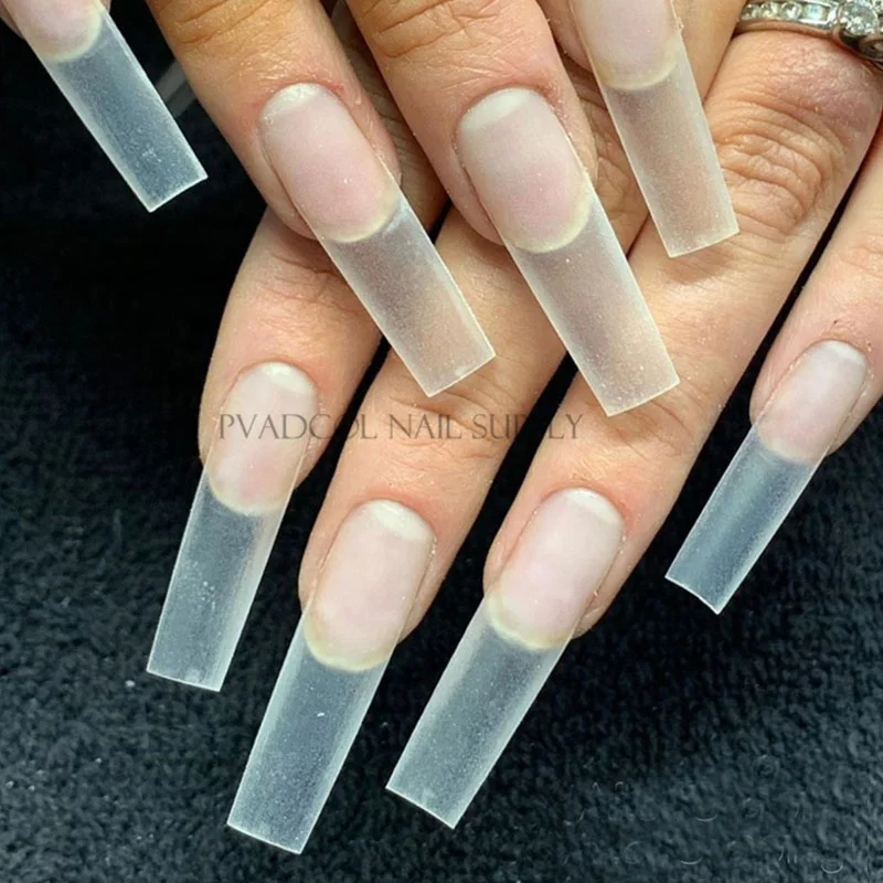 500pcs/Bag Pre Pinched C Curve Half Cover False Nail Tips Straight Square French Acrylic Nails Bulk Price, Transparent color
500pcs/Bag Pre Pinched C Curve Half Cover False Nail Tips Straight Square French Acrylic Nails Bulk Price, Transparent color