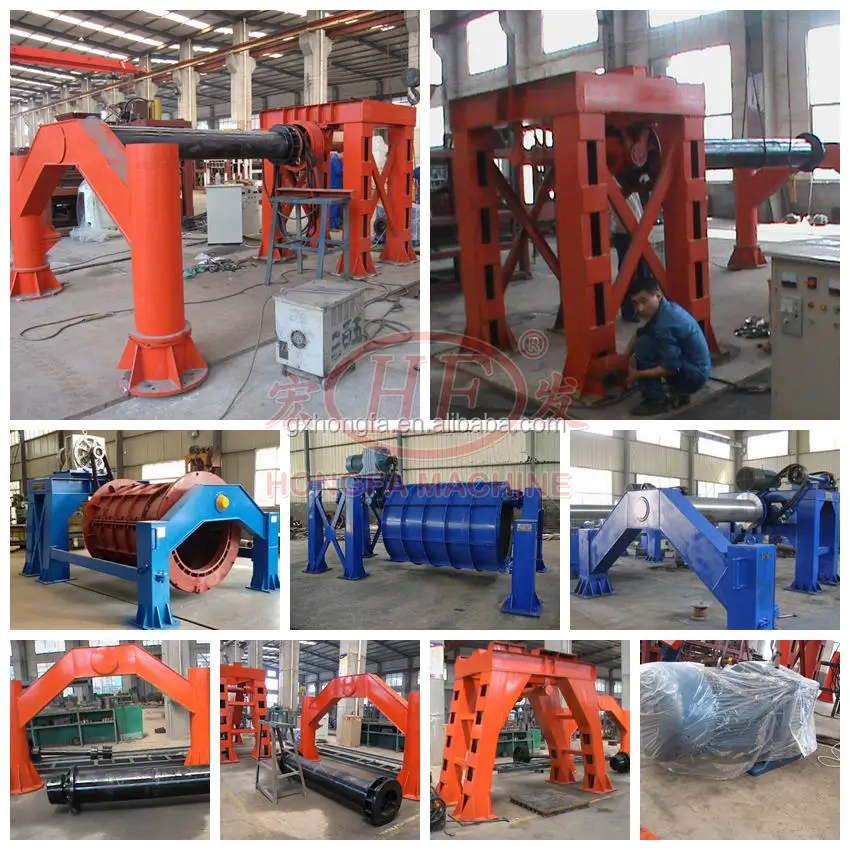 Hongfa horizontal screw extruding Pipe-Making machine, farm irrigation round pipe machine