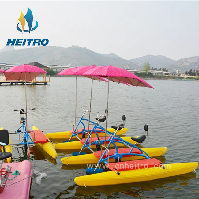 HEITRO three persons big size Rotationally molded polyethylene pontoons for rent and charter exercise bike on water, Yellow/red or as required
HEITRO three persons big size Rotationally molded polyethylene pontoons for rent and charter exercise bike on water, Yellow/red or as required