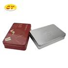 China supplier food grade tea packaging tin pvc round metal tin gift boxes