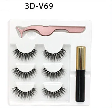 Best selling Wholesale Silk synthetic fiber 3D reusable false magnetic Eyeliner eyelashes silk mink strip eyelash
Best selling Wholesale Silk synthetic fiber 3D reusable false magnetic Eyeliner eyelashes silk mink strip eyelash