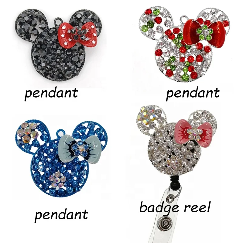 Multicolor Mouse Head Crystal Rhinestone Pendant Charm/Badge Reel Jewelry Necklace Accessories
Multicolor Mouse Head Crystal Rhinestone Pendant Charm/Badge Reel Jewelry Necklace Accessories