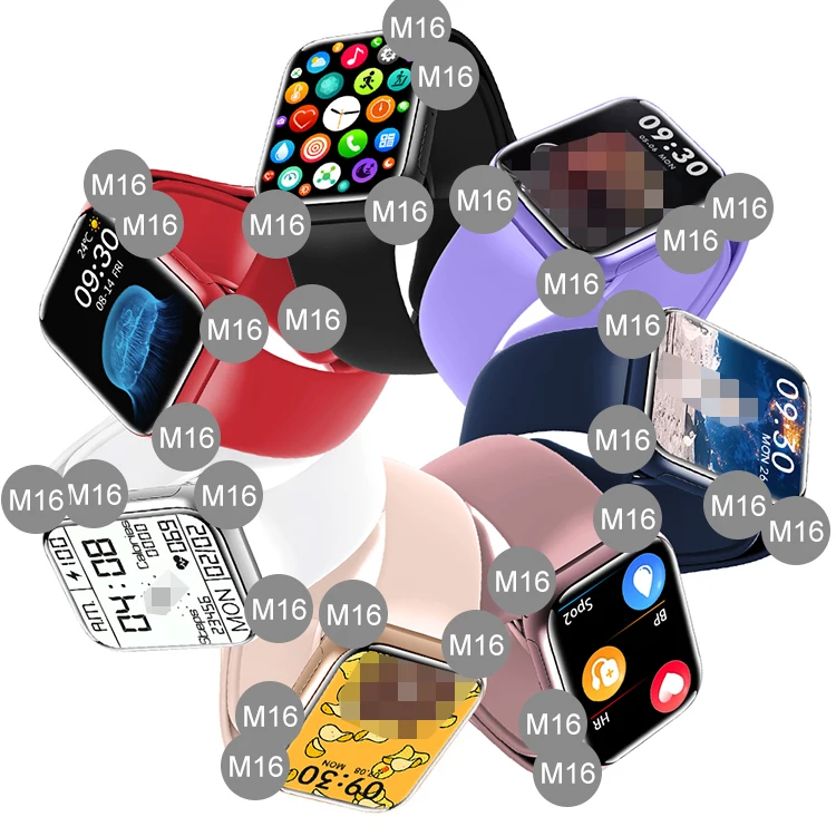 IP67 Waterproof M16 Mini Plus Smartwatch Heart Rate Blood Pressure Tracker Wristband M16mini Series 6 Smart Watch
IP67 Waterproof M16 Mini Plus Smartwatch Heart Rate Blood Pressure Tracker Wristband M16mini Series 6 Smart Watch