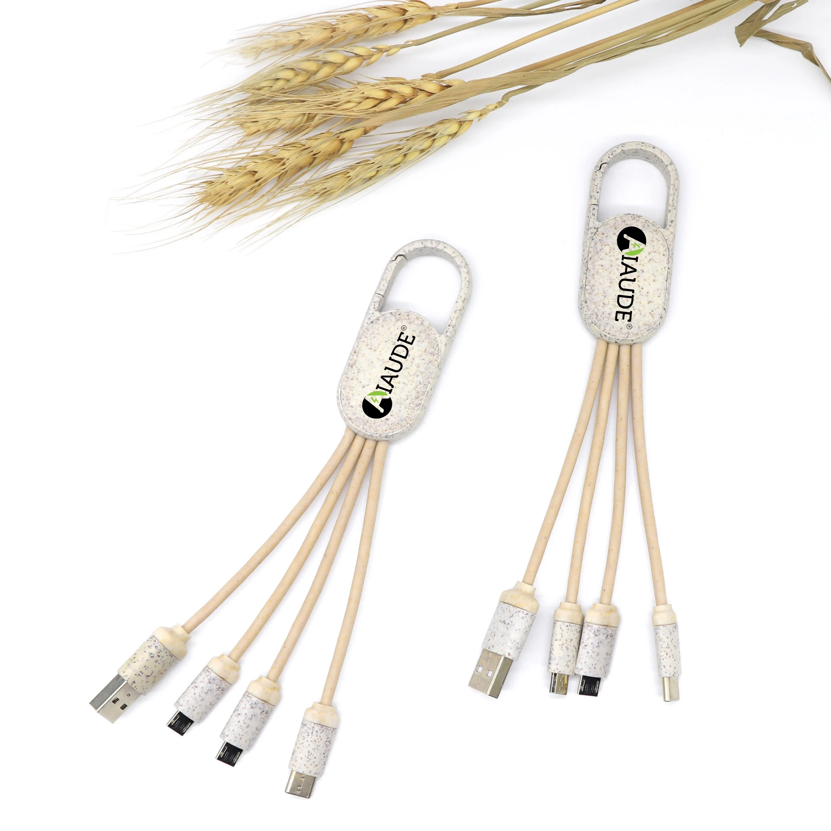 Eco Friendly Charging Cable USB A to Micro Type C IOS USB Cable 3 in 1 Biodegradable Phone Charger Cable for iPhone
Eco Friendly Charging Cable USB A to Micro Type C IOS USB Cable 3 in 1 Biodegradable Phone Charger Cable for iPhone