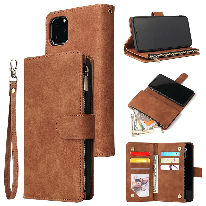 Mobile Phone Bag For iPhone 12 Pro Max 6 6S 7 8 Plus X XS XR Max Case Zipper Wallet Leather Case Card Slot Flip Stand Cover, Wine red,brown,black,blue,coffee
Mobile Phone Bag For iPhone 12 Pro Max 6 6S 7 8 Plus X XS XR Max Case Zipper Wallet Leather Case Card Slot Flip Stand Cover, Wine red,brown,black,blue,coffee