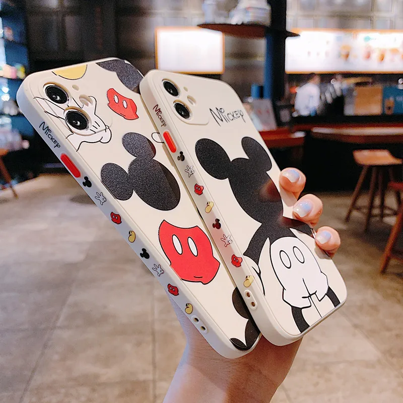 Fashion cartoon design silicone phone case for iPhone 11 12 Pro max colored print case Mickey TPU cover, 2 colors
Fashion cartoon design silicone phone case for iPhone 11 12 Pro max colored print case Mickey TPU cover, 2 colors