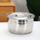 Korea Modern Design Cookware Set Custom Kitchen 3 Piece Stainless Steel Soup Pot