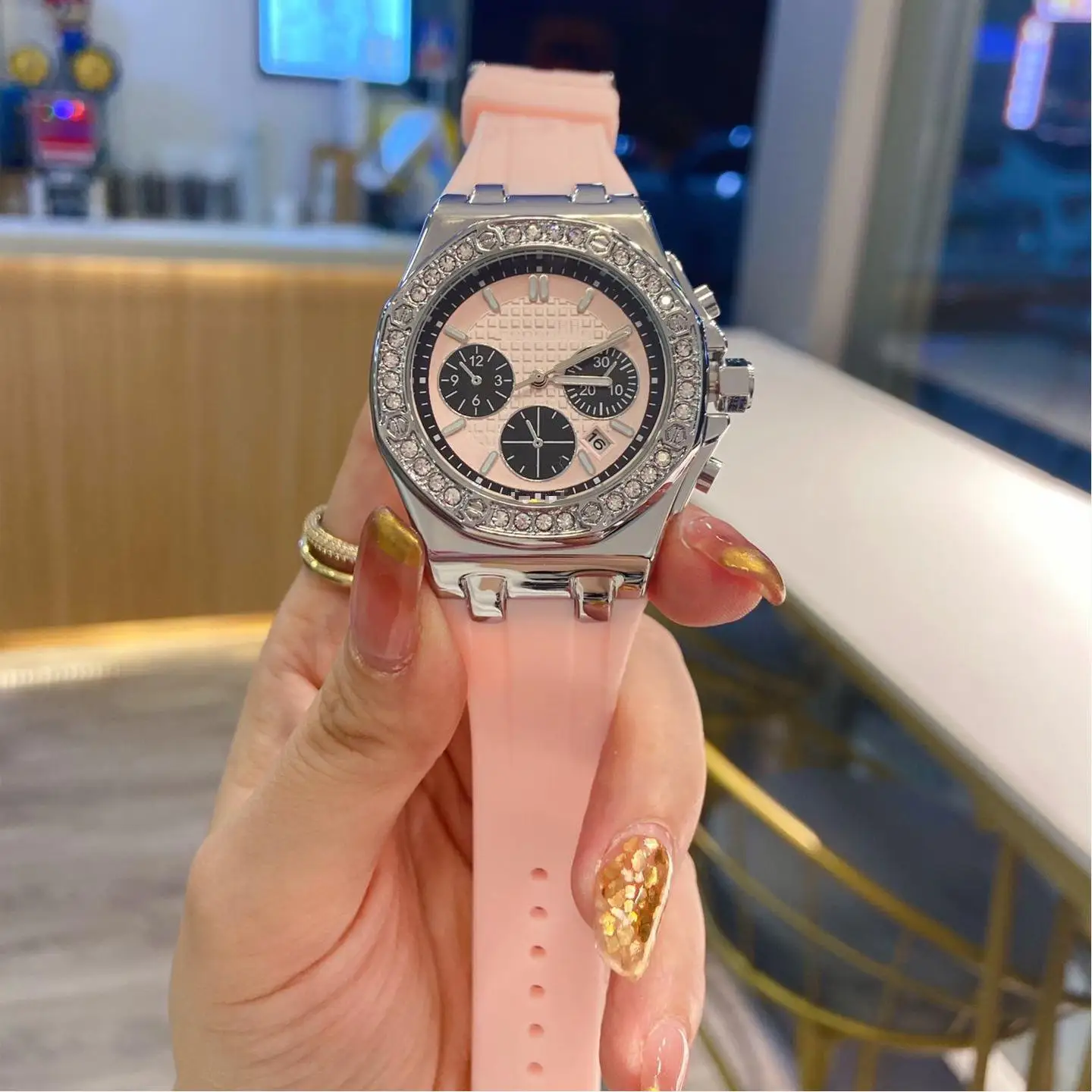 2021 new Factory manufacture luxury style ap watches OEM ODM waterproof royal watch for man
2021 new Factory manufacture luxury style ap watches OEM ODM waterproof royal watch for man