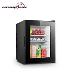Hotel home appliance branded 220v no frost beverage cooler soft drink ice cream mini fridge with lock and key