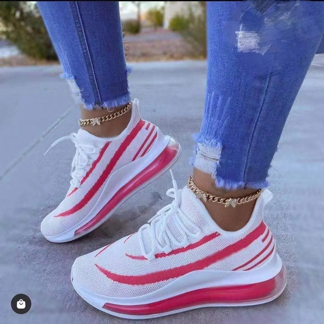 2021 factory cheap ladies walking flat women causal breathable running sports sneakers, Red,black,blue
2021 factory cheap ladies walking flat women causal breathable running sports sneakers, Red,black,blue