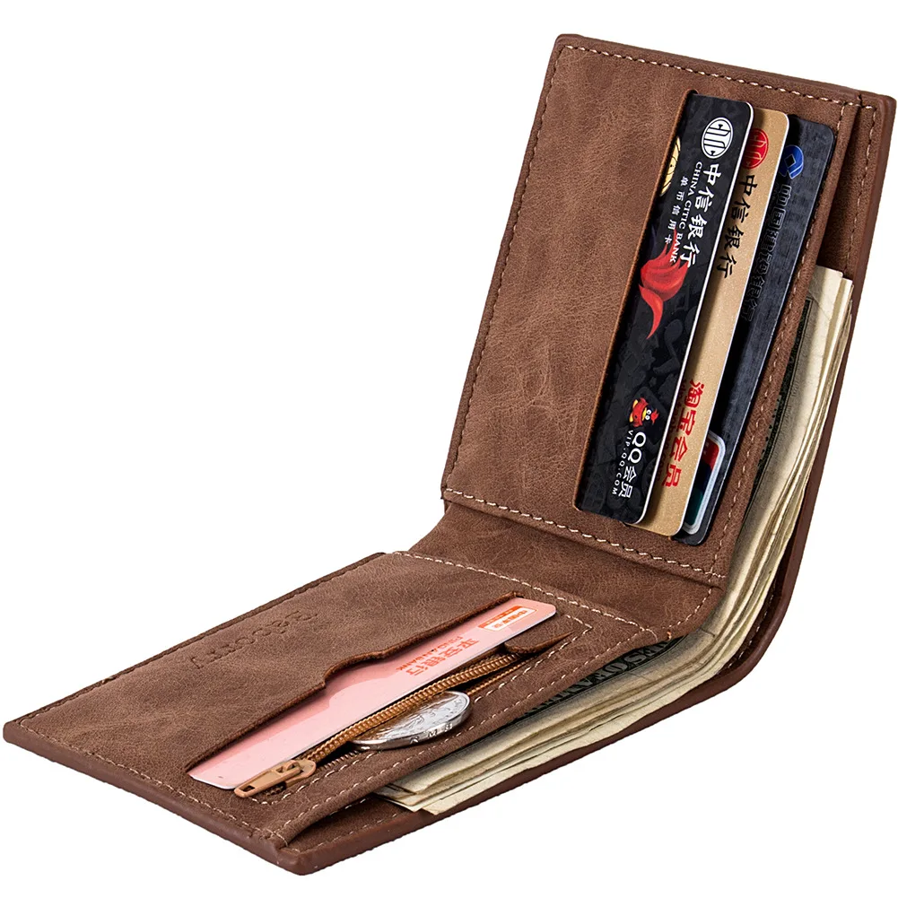 New Design Dollar Price Top Men Thin Wallet With Coin Bag Zipper Wallet, As shown or customized colors
New Design Dollar Price Top Men Thin Wallet With Coin Bag Zipper Wallet, As shown or customized colors