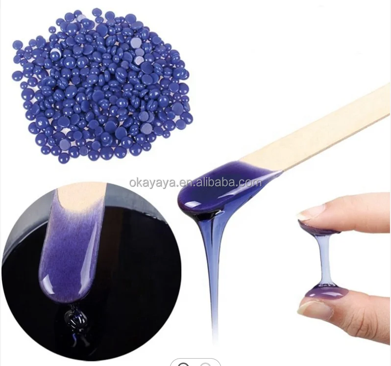 depilatory face body hair removal depilatory wax beans hard beads kit Paraffin Hard Wax Beans