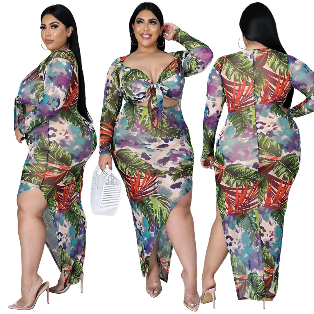 2021 Wholesale Fall Fashion Bandage Cut Out Tight Long Sleeve Sexy Plus Size Winter Party Floral Dress, As pictures
2021 Wholesale Fall Fashion Bandage Cut Out Tight Long Sleeve Sexy Plus Size Winter Party Floral Dress, As pictures