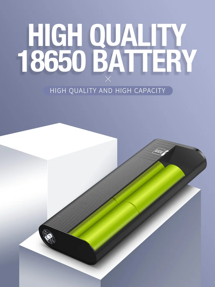 Latest design high quality Dual USB Power Bank DC 5V 2A 10000mAh christmas gift power bank with LCD display - ANKUX.COM