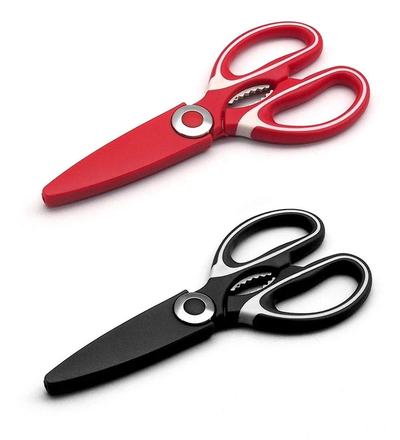 Wholesale stainless steel multi functional double layer handle durable polishing process kitchen scissors set
Wholesale stainless steel multi functional double layer handle durable polishing process kitchen scissors set