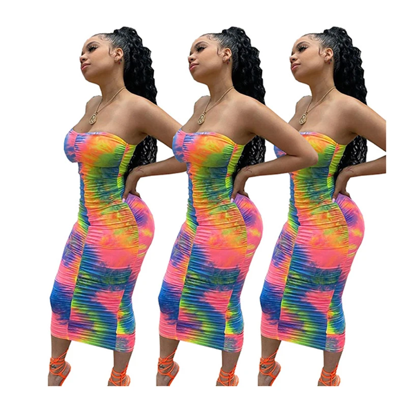 The latest fashion hot sale Tube top print online shopping sexy dresses women clothing dress
The latest fashion hot sale Tube top print online shopping sexy dresses women clothing dress