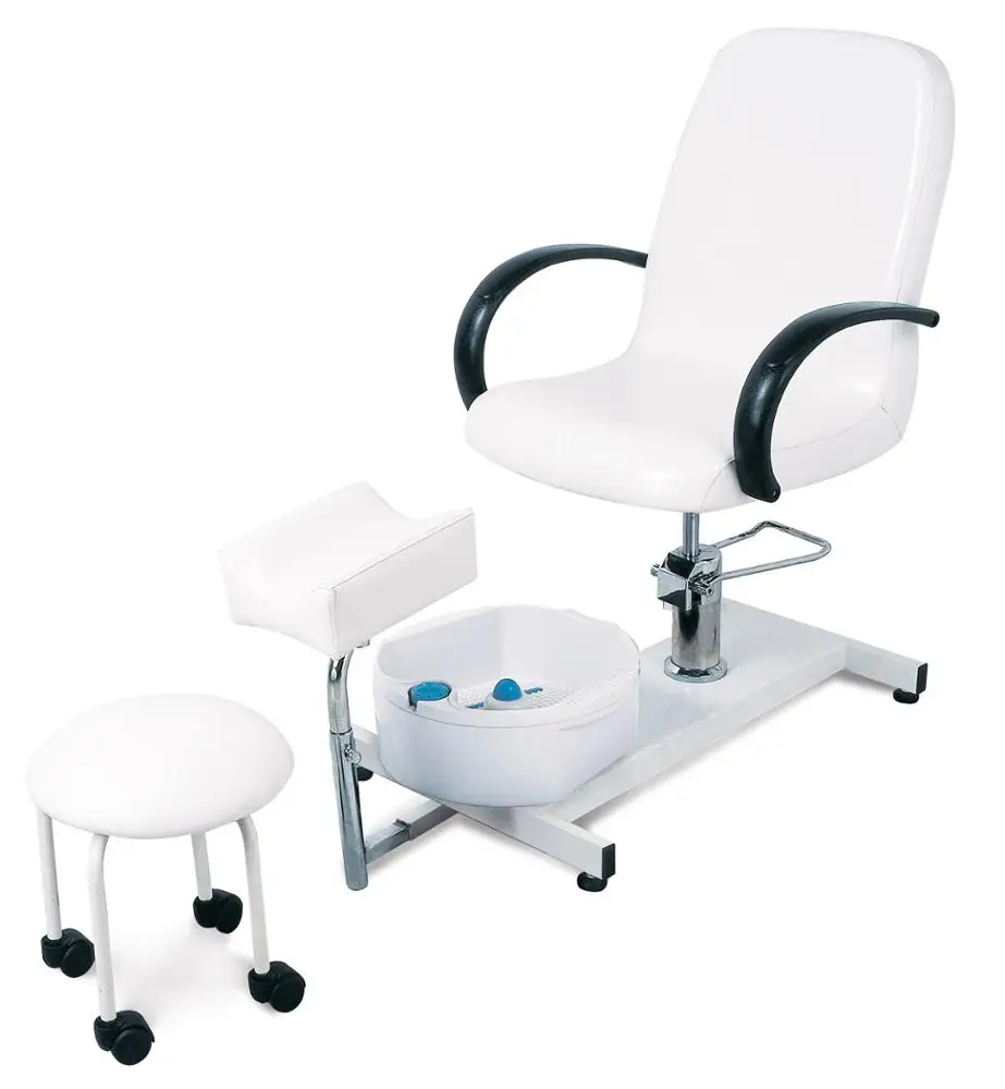 Hot sale pedicure chair with stool;High quality spa chair;White nail salon chair, Customized
Hot sale pedicure chair with stool;High quality spa chair;White nail salon chair, Customized