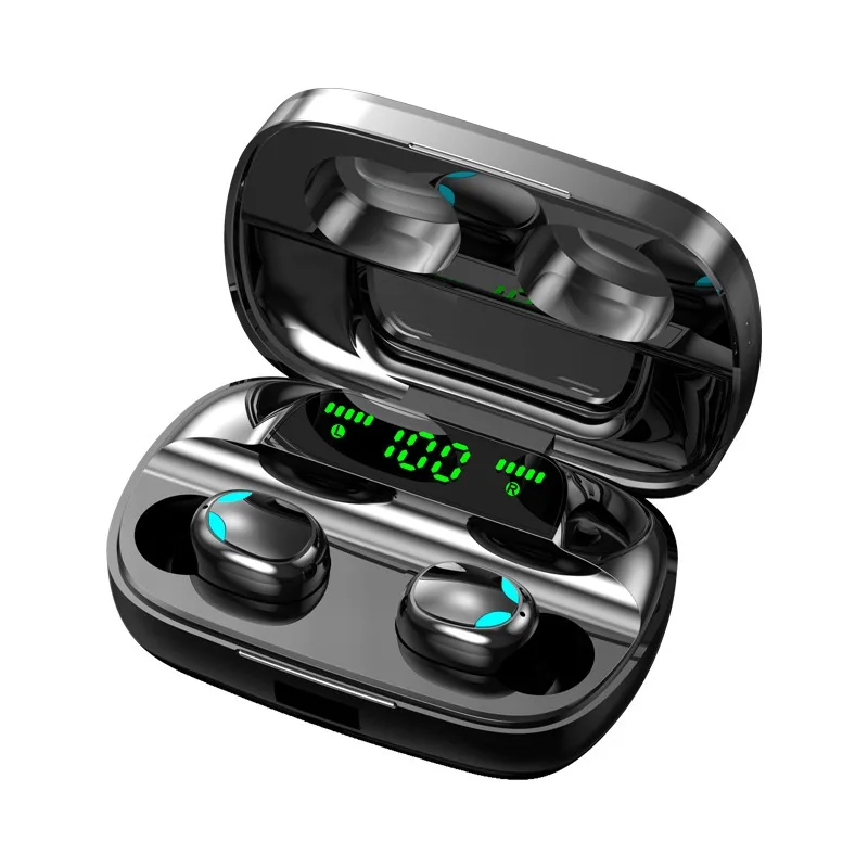 Hot Sale waterproof Wireless Headphones Earphones Earbuds Mini With Wireless Charging Case, Black white
Hot Sale waterproof Wireless Headphones Earphones Earbuds Mini With Wireless Charging Case, Black white