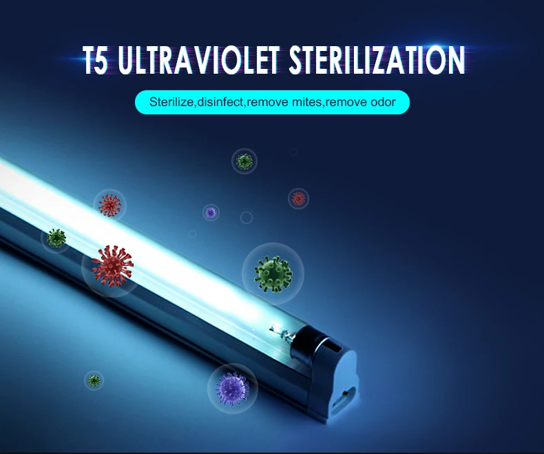 浴室紫外灯 t5 管 led 紫外线 germicidal 灯消毒臭氧石英 uvc 消毒器