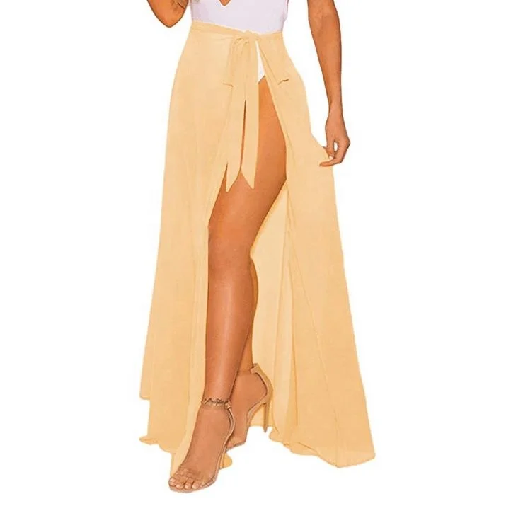 FFD-01031 Solid Color Bathing Suit Cover Ups Chiffon Beach Cover Up Long Skirt Swimsuit Cover Ups Sarong For Women, Accept custom color
FFD-01031 Solid Color Bathing Suit Cover Ups Chiffon Beach Cover Up Long Skirt Swimsuit Cover Ups Sarong For Women, Accept custom color