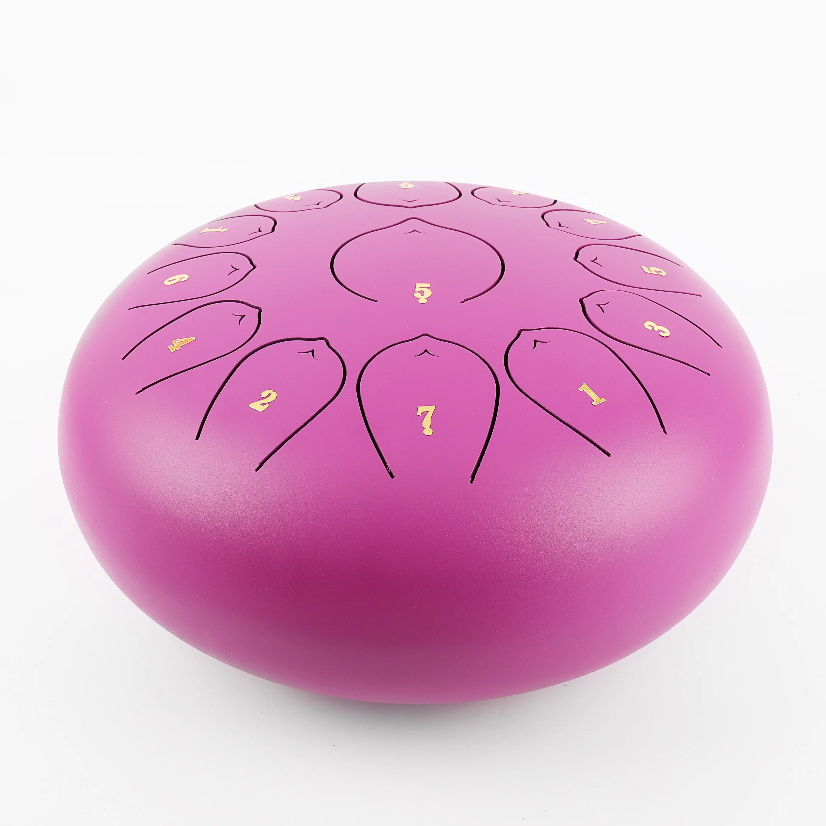 12inches 13tones Purple percussion-instrument tank hand pan steel tongue drum for Christmas gift
12inches 13tones Purple percussion-instrument tank hand pan steel tongue drum for Christmas gift