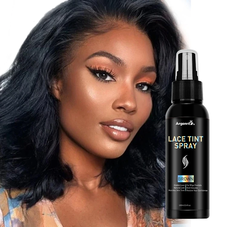 Arganrro human lace frontal dark brown Hair Spray Lace Tint ,Tinted Lace Spray For Wigs, Frontals And Closures
Arganrro human lace frontal dark brown Hair Spray Lace Tint ,Tinted Lace Spray For Wigs, Frontals And Closures