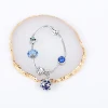 New design fashion bracelet with large hole beads and essential oil glass ball aromatic diffuser bead charm bracelets