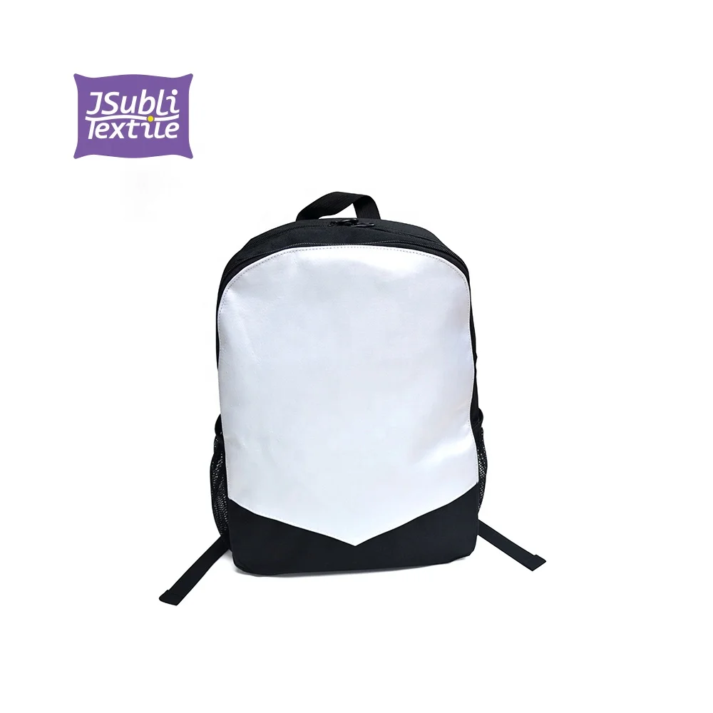 KB11 BestSub Wholesale Sublimation Blank Heat Transfer Printing School Bags Backpacks, Black with white canvas
KB11 BestSub Wholesale Sublimation Blank Heat Transfer Printing School Bags Backpacks, Black with white canvas