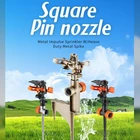 Spray gun Garden irrigation Sprayer agriculture Metal Impulse Sprinkler W/Heave Duty Metal Spike