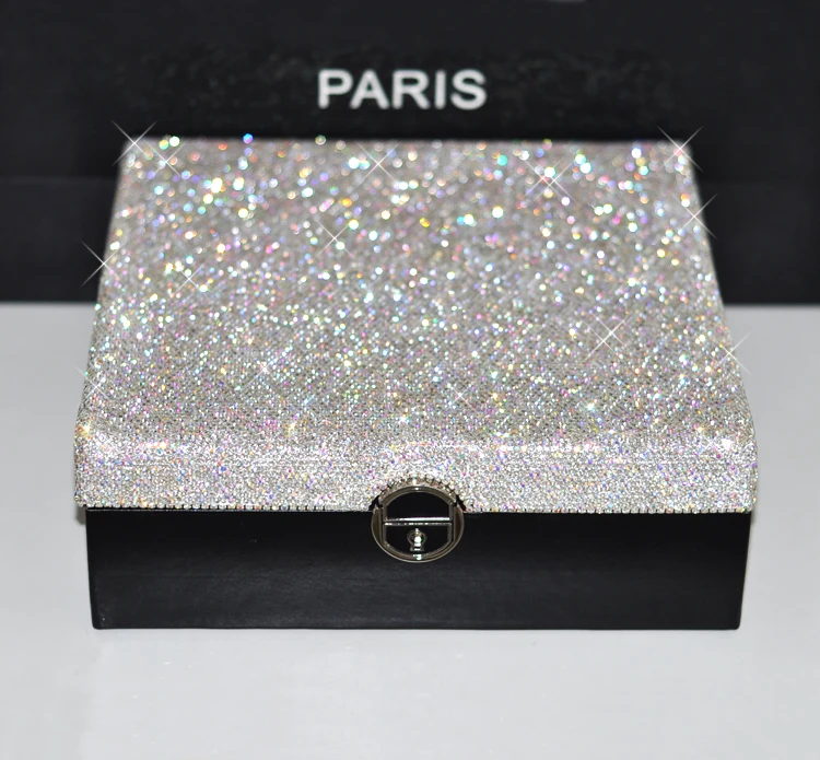 Hot Selling Bling Rhinestone Jewelry Makeup Tray Storage Box Organizer Display Storage Case, Silver, pink, rose gold or customized color
Hot Selling Bling Rhinestone Jewelry Makeup Tray Storage Box Organizer Display Storage Case, Silver, pink, rose gold or customized color