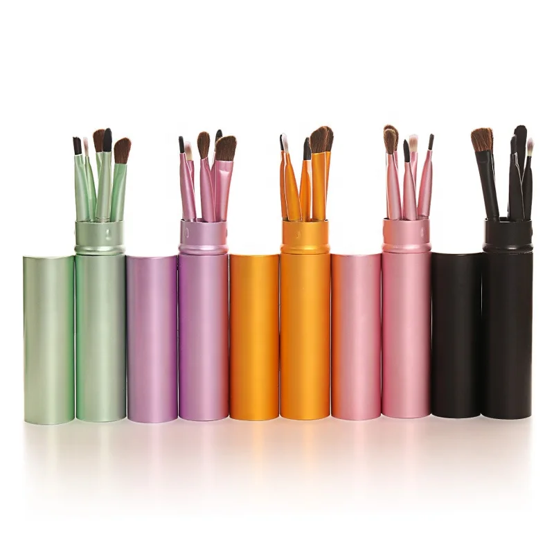 5pcs aluminum box makeup brush 5 color horsehair eye shadow brush eye shadow blend brush beauty makeup tool, Customized color accepted
5pcs aluminum box makeup brush 5 color horsehair eye shadow brush eye shadow blend brush beauty makeup tool, Customized color accepted