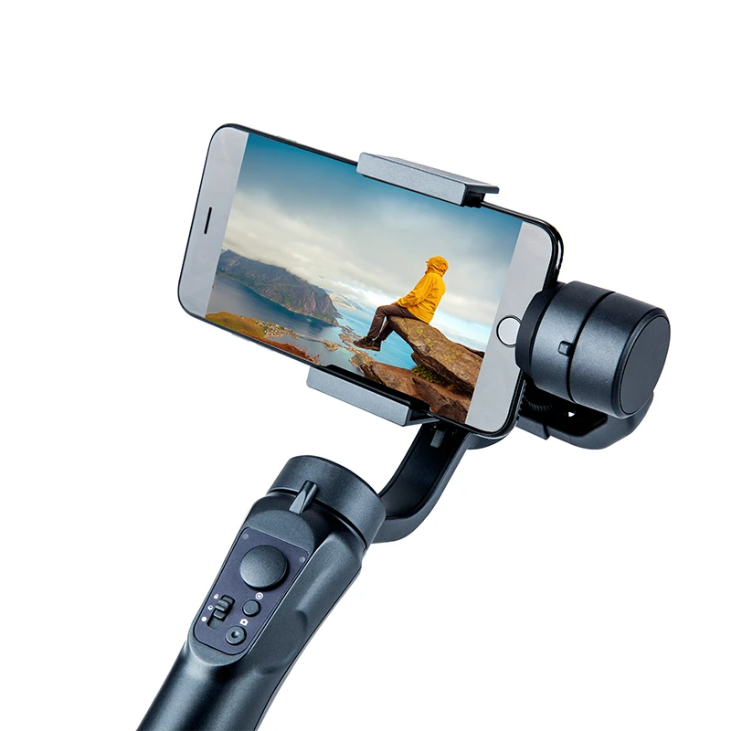 Horizontal and Vertical stabilization 3 axis mobilephone handheld gimbal fit for action cam
Horizontal and Vertical stabilization 3 axis mobilephone handheld gimbal fit for action cam