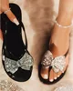 Best selling pinch bow jelly sandals and slippers fashion women's diamond slippers
