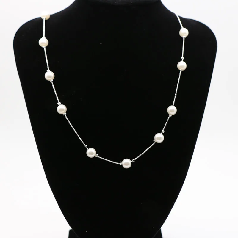 Korean Fashion Jewelry Sweet Elegant Imitation Pearl Sweater Chain Single Layer Necklace Multiple Pearl Necklace
Korean Fashion Jewelry Sweet Elegant Imitation Pearl Sweater Chain Single Layer Necklace Multiple Pearl Necklace