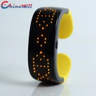 Glowing LED Message bracelet Light for party concerts, LED display wristband band bracelet