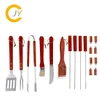 Corrosion resistence bbq tool set 18pcs barbecue grill tool