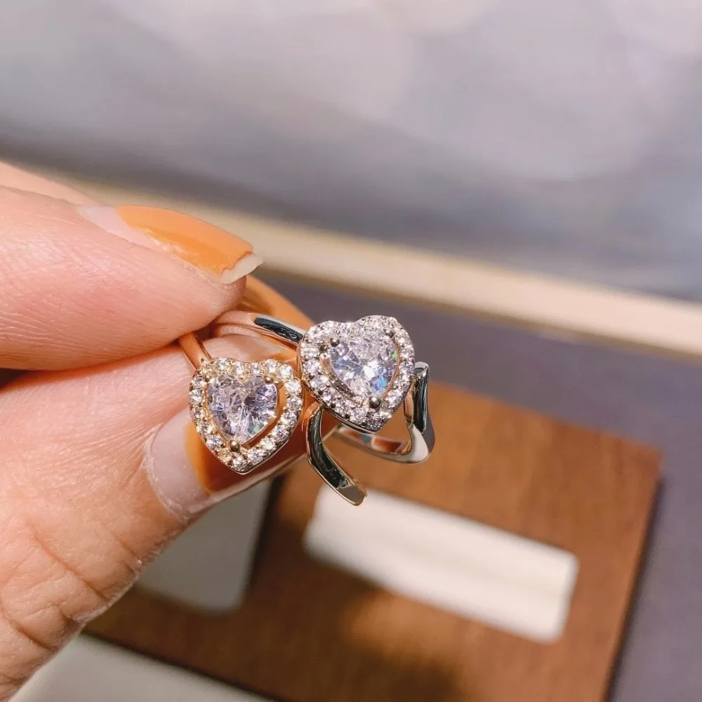 signet Luxury Elegant Gold Plated Rings for Women Wedding finger rings women Diamond heart beat ring
signet Luxury Elegant Gold Plated Rings for Women Wedding finger rings women Diamond heart beat ring