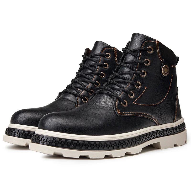 Winter ankle boots waterproof outdoor male high ankle work boot casual shoes men, Black+grey+brown
Winter ankle boots waterproof outdoor male high ankle work boot casual shoes men, Black+grey+brown