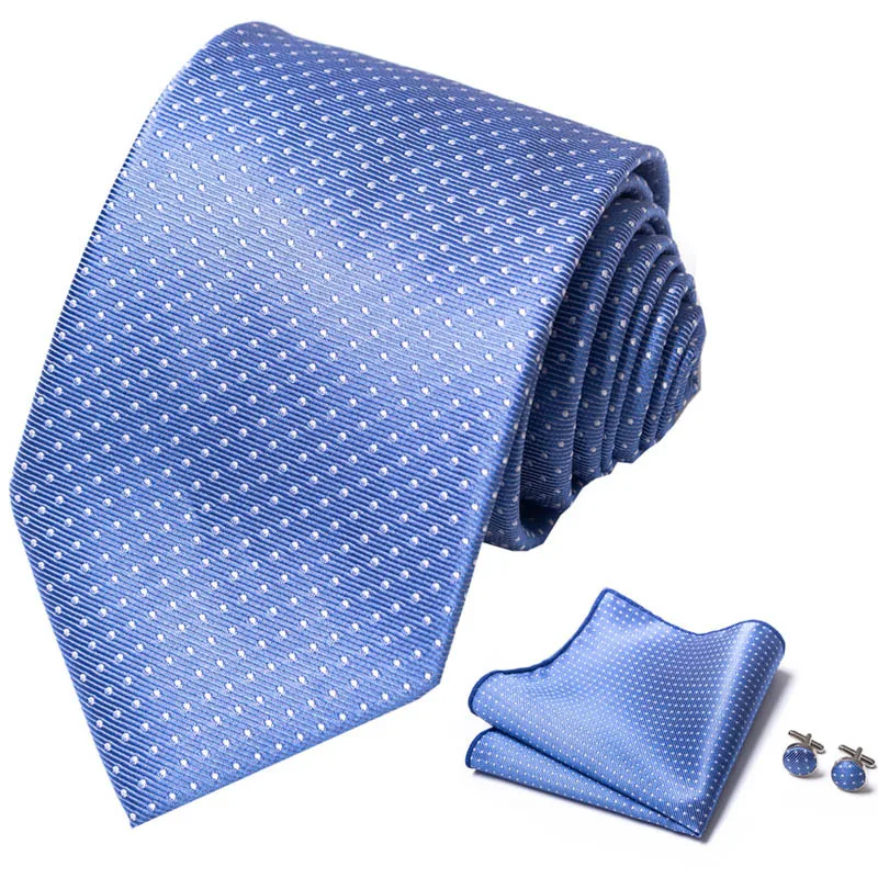 Wholesale Handmade Silk Polyester Woven Men's Ties Hankies Set With Cufflinks Business White Pink Necktie Set For Men
Wholesale Handmade Silk Polyester Woven Men's Ties Hankies Set With Cufflinks Business White Pink Necktie Set For Men